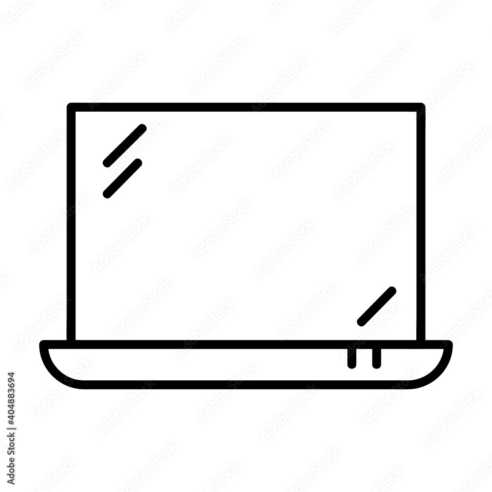 Notebook device icon. Isolated on white background. Simple flat vector. Eps10 symbol Notebook device icon. Isolated on white background. Simple flat vector. Eps10 symbol
