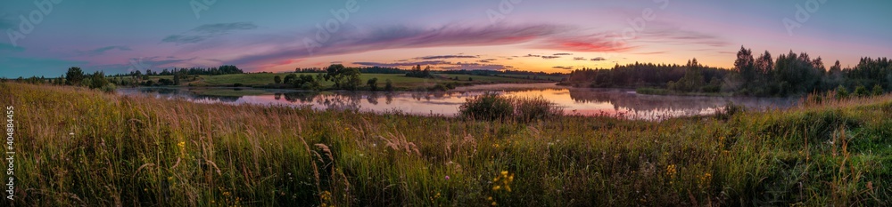 Sunset on the lake,
panorama Sunset on the lake,
panorama