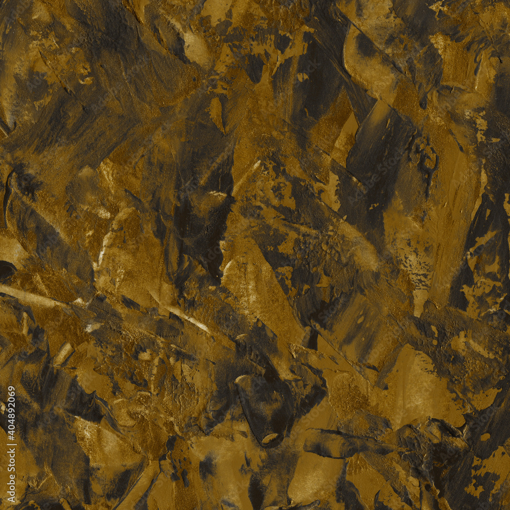 Modern gold contemporary acrylic background. Yellow texture made with a palette knife. Abstract painting on paper. Mess on the canvas. Modern gold contemporary acrylic background. Yellow texture made with a palette knife. Abstract painting on paper. Mess on the canvas.