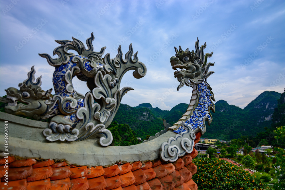 Fototapeta premium A landscape photo taken in Vietnam