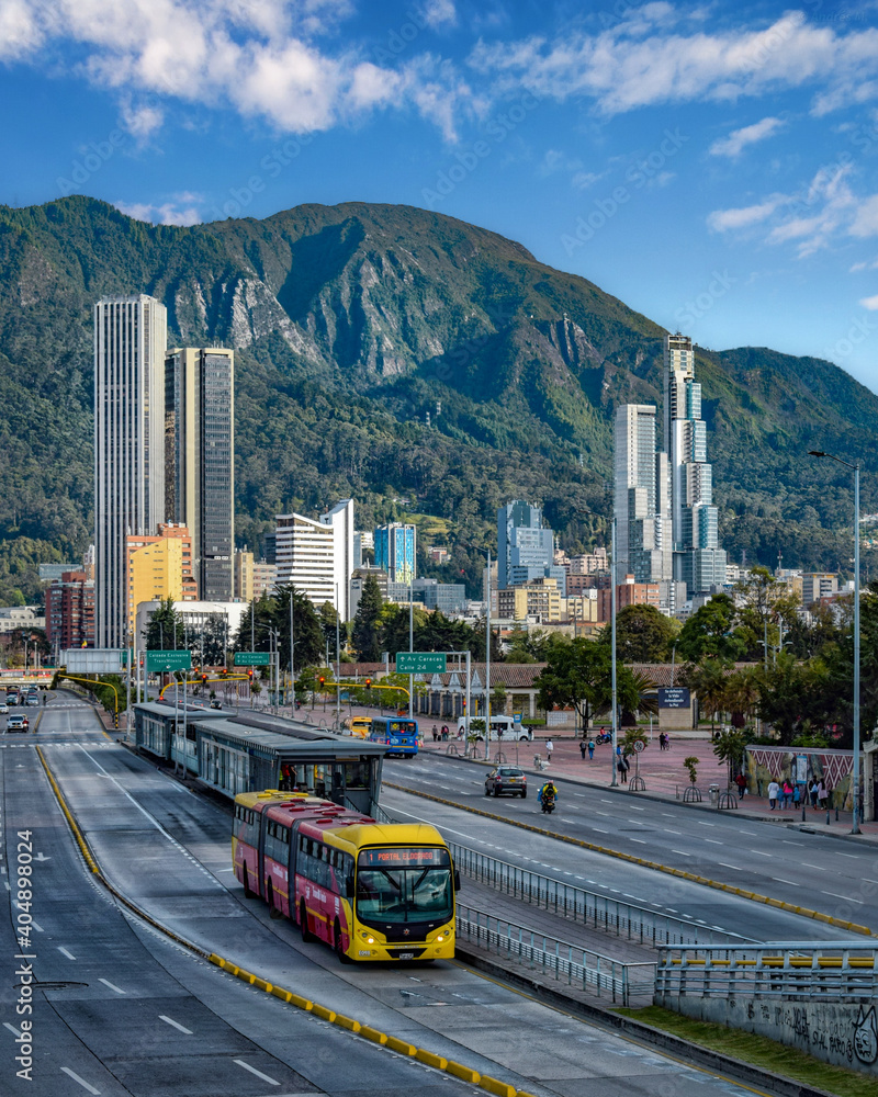 Obraz premium URBAN LANDSCAPES OF THE CITY OF BOGOTÁ (COLOMBIA)