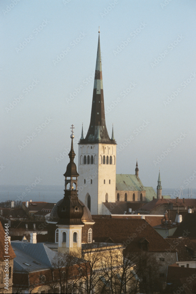 Blick vom Domberg in Tallinn