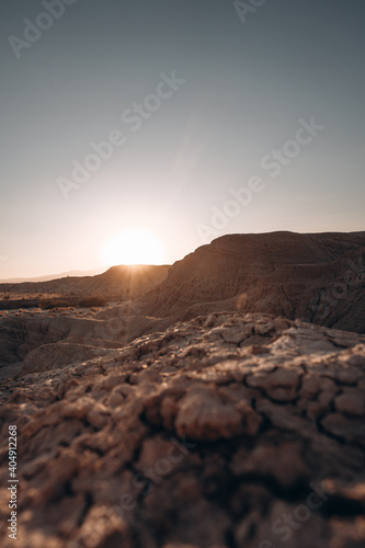 Anza Borrego Desert at Sunset