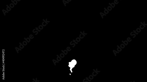 2D smoke cartoon animation. Hand-drawn frame-by-frame motion smoke effects with Alpha channel. Easy to use and customize. 25 fps Hookah smoke, exhaust pipe, cigarette, effect.