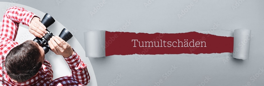 Foto Tumultschäden