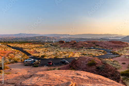 Southwest desert park.  © Zack