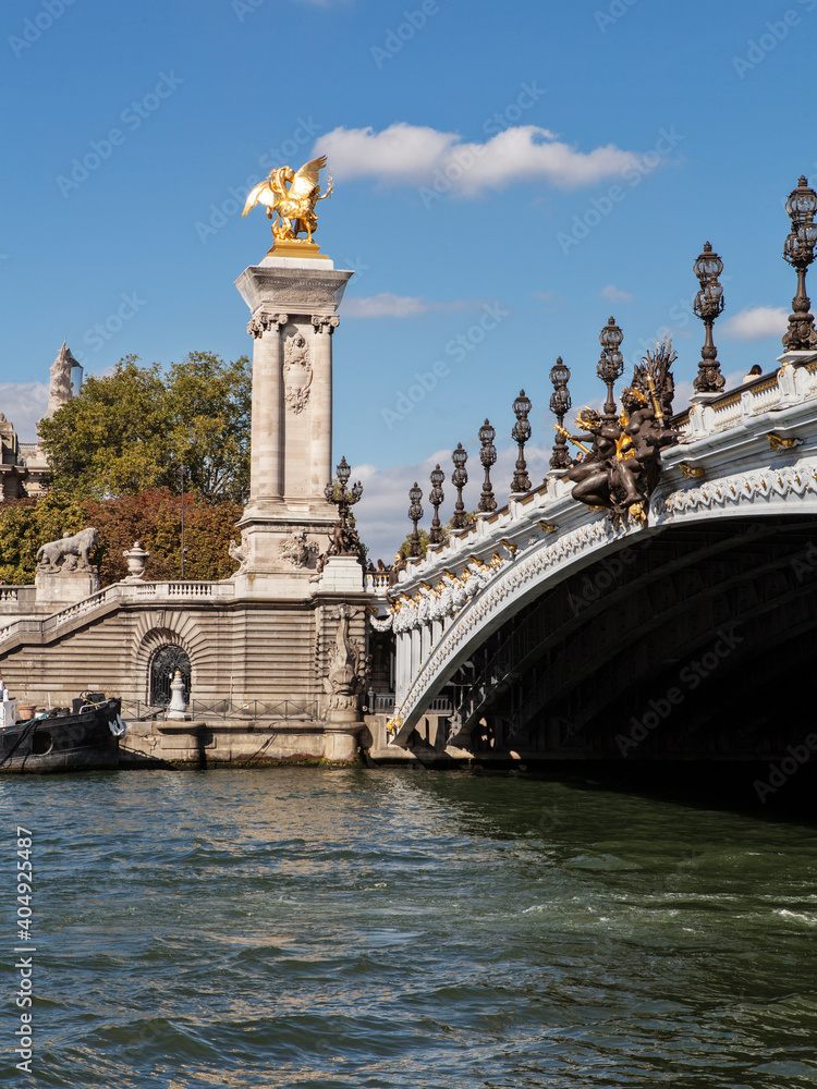 Pont Alexandre III in Paris, France