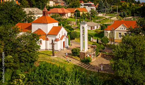 Nice temple on the hill at ...