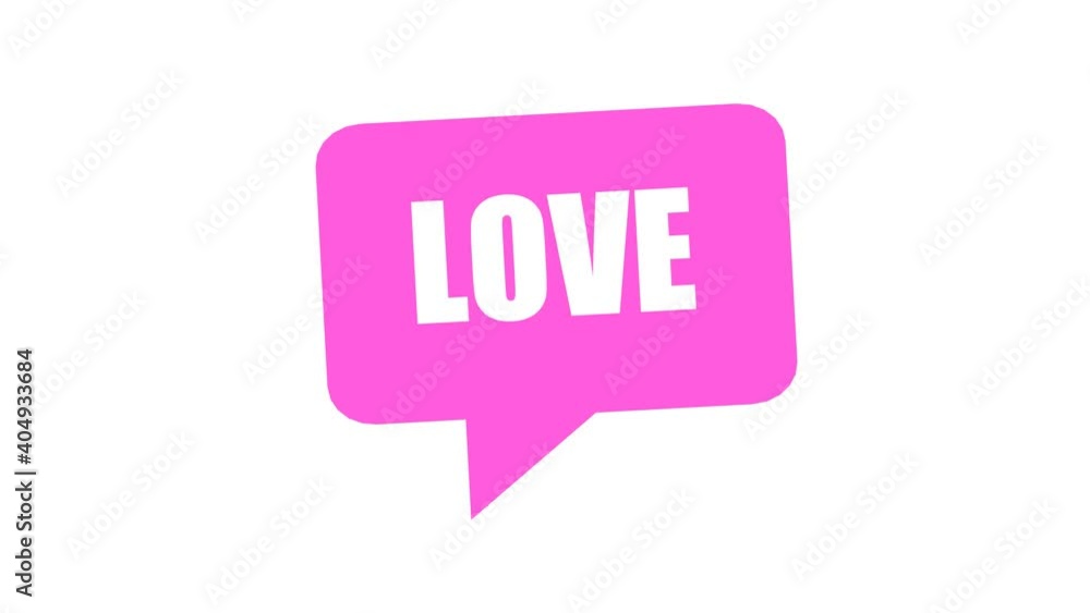 love text animation card love text animation card