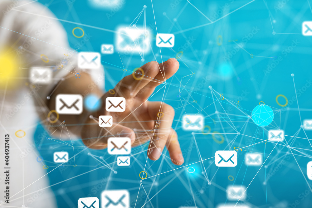 mail communication support contact concept service mail communication support contact concept service