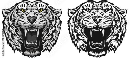 Tiger Face tattoo