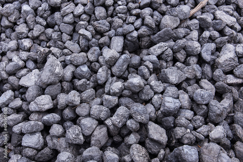 A bunch of heating coal