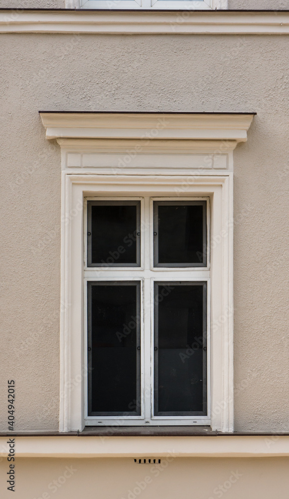 old window in the house