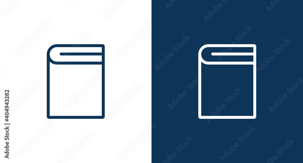Book icon for web and mobile Book icon for web and mobile