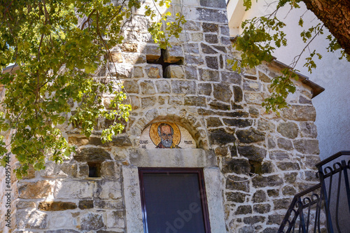 Church of St. Nicholas the Wonderworker. Voynich Convent on Mount Chelobrdo. Montenegro photo