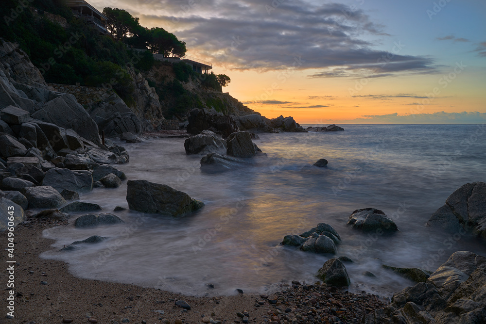 Canvas Print Simo's cove