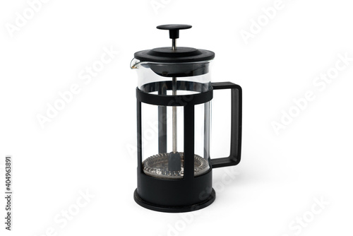 Wallpaper Mural French press isolated on white background. Torontodigital.ca