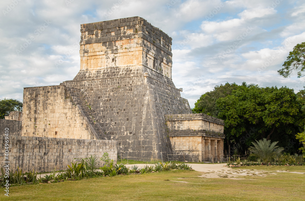 Lower Temple of the Jaguars. Chichen Itza, Mexico