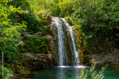 waterfall in the forest