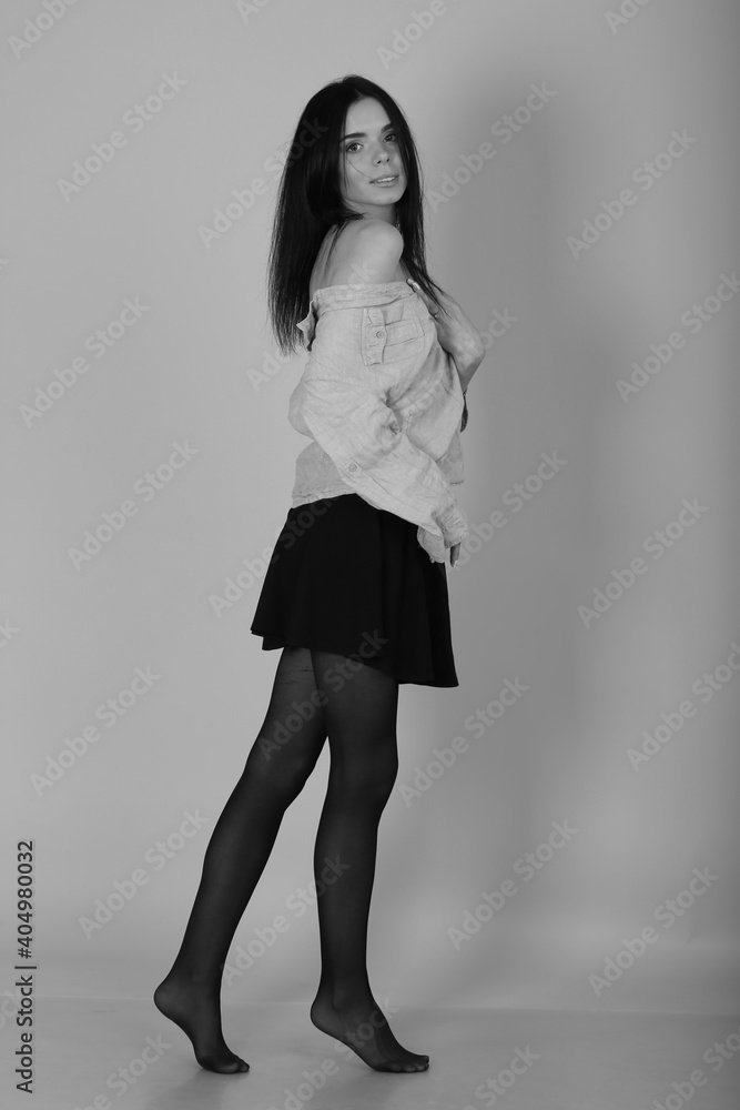 beautiful woman, portrait, monochrome, black and white, studio beautiful woman, portrait, monochrome, black and white, studio