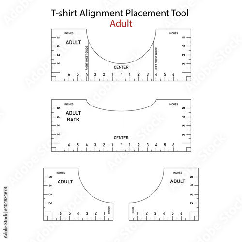 Tshirt Alignment Tool Stock Illustrations – 18 Tshirt Alignment Tool Stock  Illustrations, Vectors & Clipart - Dreamstime