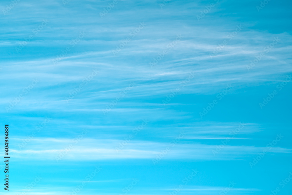 wind and clouds, blue winter sky, painterly abstract background