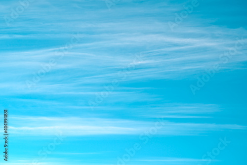 wind and clouds, blue winter sky, painterly abstract background