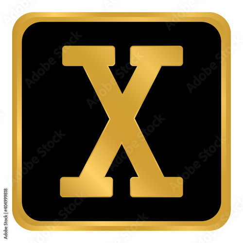 Roman numeral ten.