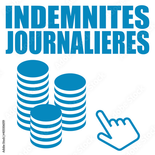 Logo indemnités journalières.