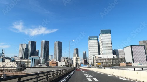 東京　ドライブ風景