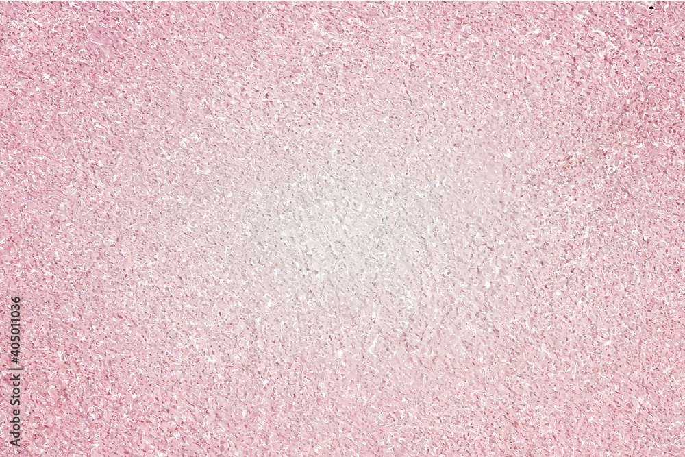 Fototapeta premium Grained Pink Sprinkles On White Background. Pink Birthday Confetti Vector Sprinkles. Dotted Pink Grainy Background. Trendy grunge design for decor, gift paper, print, cover. Vector illustration