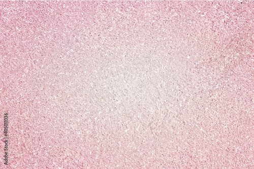 Grained Pink Sprinkles On White Background. Pink Birthday Confetti Vector Sprinkles. Dotted Pink Grainy Background. Trendy grunge design for decor, gift paper, print, cover. Vector illustration