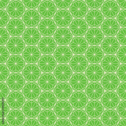 Hexagon art deco pattern background.