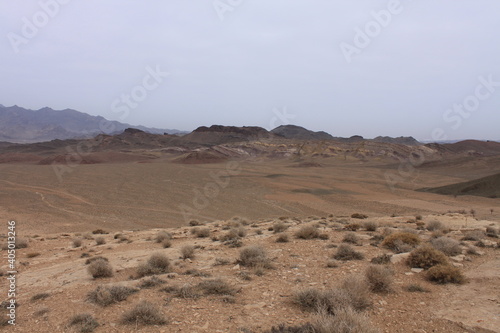 Iran desert landscape