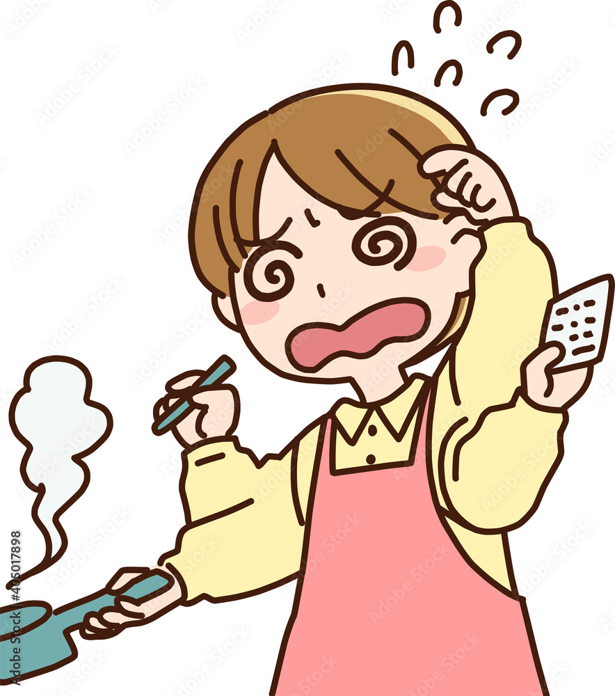 主婦・女性保育士 マルチタスクでキャパオーバーしている 主婦・女性保育士 マルチタスクでキャパオーバーしている