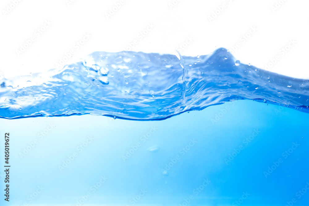 Water droplets moving in waves Water droplets moving in waves
