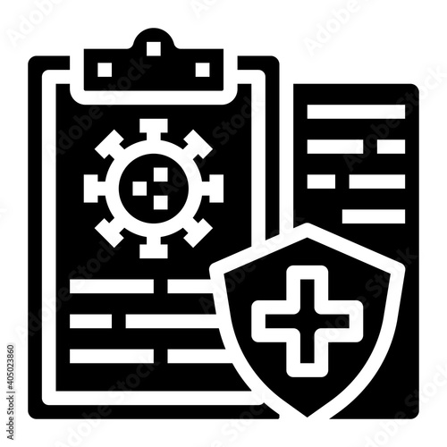 Travel insurance icon for web element , webpage, application, card, printing, social media, posts etc.