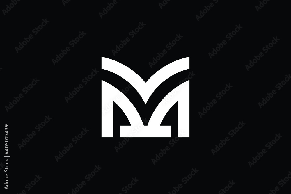 Elegant Letter M Mm Logo