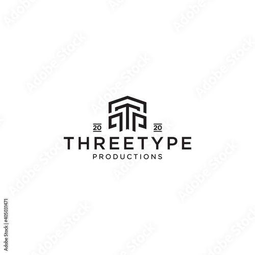 Initial letter tp logo symbol Premium Vector