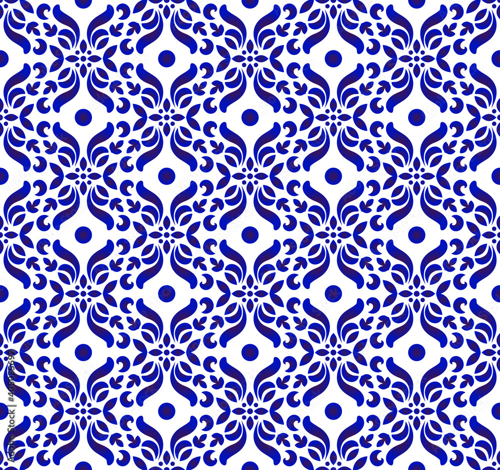China blue pattern
