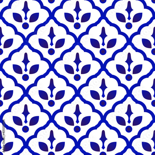 cute ceramic pattern seamless vector