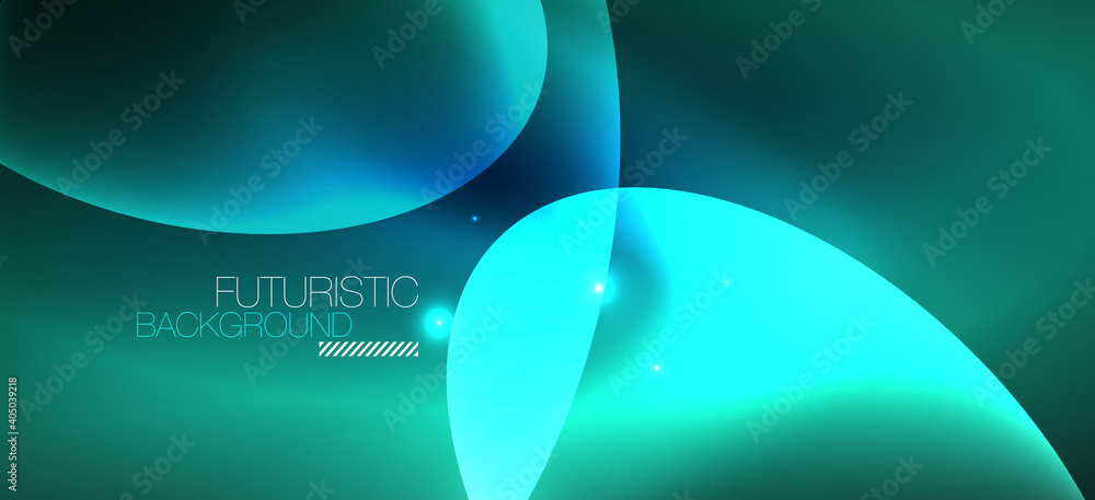 Neon ellipses abstract backgrounds. Shiny bright round shapes glowing in the dark. Vector futuristic illustrations for covers, banners, flyers and posters and other Neon ellipses abstract backgrounds. Shiny bright round shapes glowing in the dark. Vector futuristic illustrations for covers, banners, flyers and posters and other