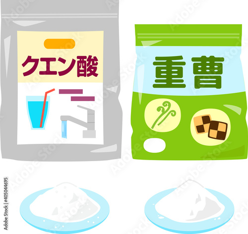 食品用のクエン酸と重曹
