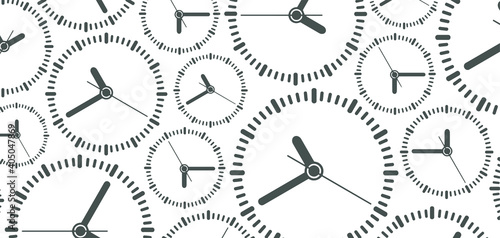 background with clocks