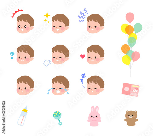 flat type baby_face