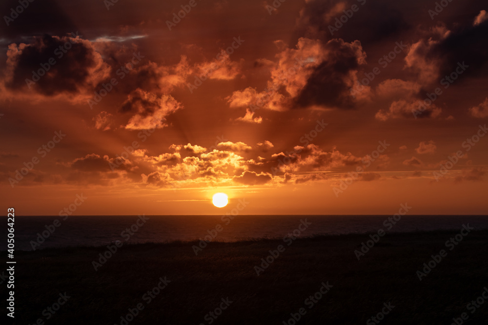 Fototapeta premium Sunset Dansk
