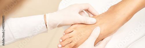 Photos Pedicure nail spa procedure