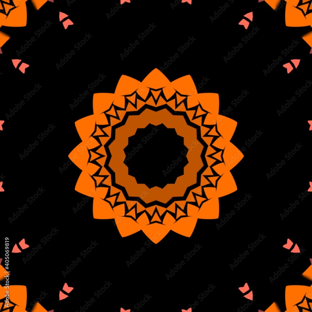 Naklejka premium Moroccan-style designs are indeed influenced by culture and the role of religion which we can find in the form of buildings ranging from residences to palaces.