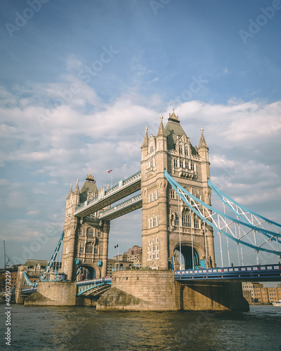 London bridge under blue sky photo