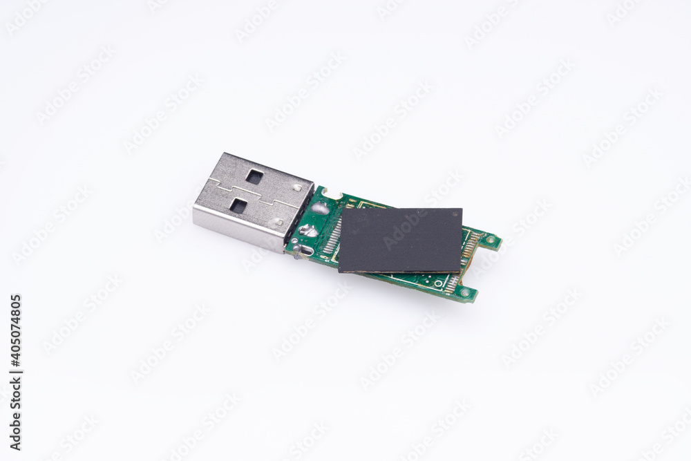 broken dissasambled usb flash memory stick broken dissasambled usb flash memory stick